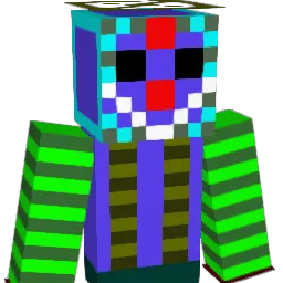 GamingForehead Minecraft avatar bust