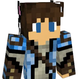 GamingMike Minecraft avatar bust
