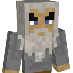 Gandalfur Minecraft avatar bust