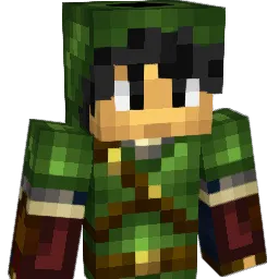 Gandelose Minecraft avatar bust