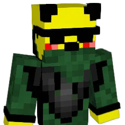 Gangsterpika Minecraft avatar bust
