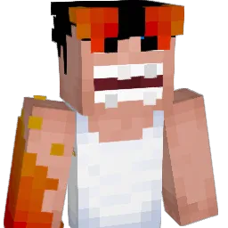 Ganjuuu Minecraft avatar bust