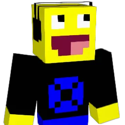 Garifield Minecraft avatar bust
