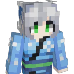 GasterCat Minecraft avatar bust