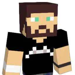 Gatorskin Minecraft avatar bust