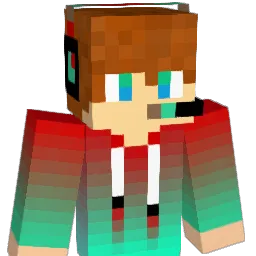 Gearshifted Minecraft avatar bust