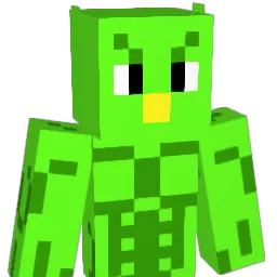 GeckoPanda Minecraft avatar bust