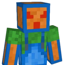 GedTheBlaze Minecraft avatar bust