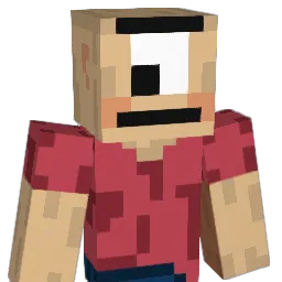 Gefinner Minecraft avatar bust