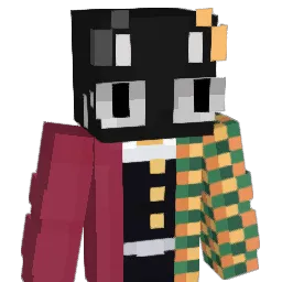 Gefry Minecraft avatar bust
