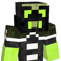 GeigerLock Minecraft avatar bust