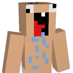 Geisterfurz Minecraft avatar bust