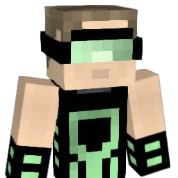 Gelatineman Minecraft avatar bust