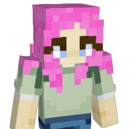 GenderTrans Minecraft avatar bust