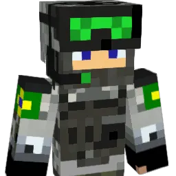 GeneralBR02 Minecraft avatar bust