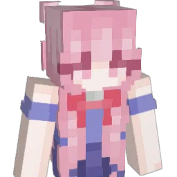 Gentianae Minecraft avatar bust