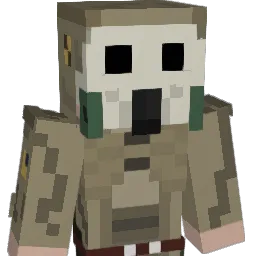 Geohound777 Minecraft avatar bust