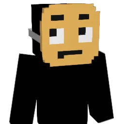 German Minecraft avatar bust
