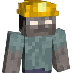 GetAway Minecraft avatar bust