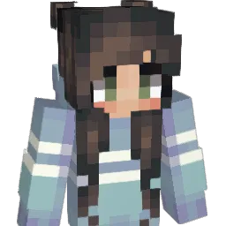 Gewittersturm Minecraft avatar bust