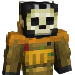Gh0stZ3rO Minecraft avatar bust