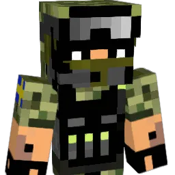 GhOsT_PlAyEr Minecraft avatar bust