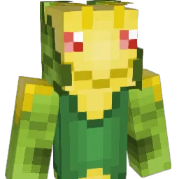 Ghoulitine Minecraft avatar bust