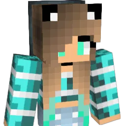 GiannaPlays Minecraft avatar bust