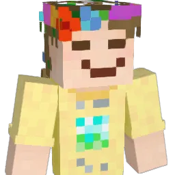 Giannina Minecraft avatar bust