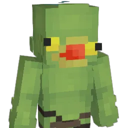Gib1ish Minecraft avatar bust