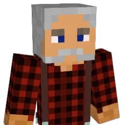 GibNoob Minecraft avatar bust