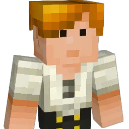 Gibbs Minecraft avatar bust