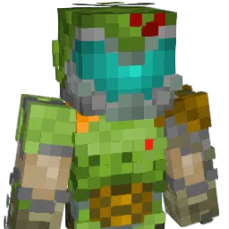 GibsterGabe Minecraft avatar bust