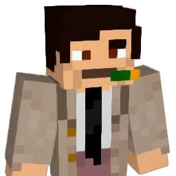 Gibuahaha Minecraft avatar bust