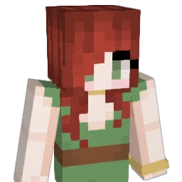 Gigabunga Minecraft avatar bust