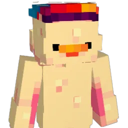 GiggleFrog Minecraft avatar bust