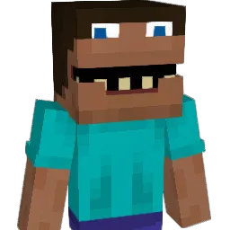 GiggleMan Minecraft avatar bust