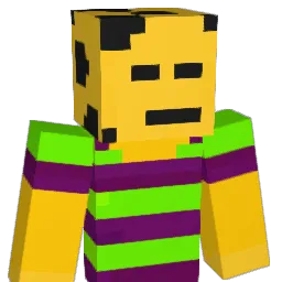GigglyCheese Minecraft avatar bust