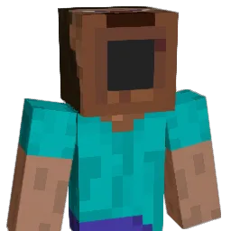 Gilgobaggins Minecraft avatar bust