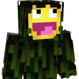 GillyTheGhillie Minecraft avatar bust