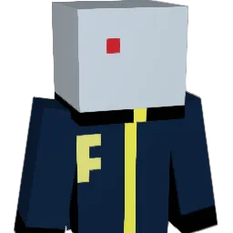 Giltzkrieg Minecraft avatar bust