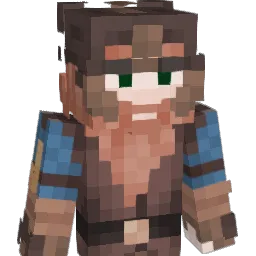 GimliTheDwarven Minecraft avatar bust