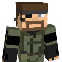 Gimples Minecraft avatar bust