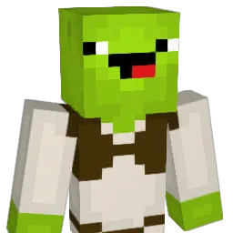 Ginagre Minecraft avatar bust