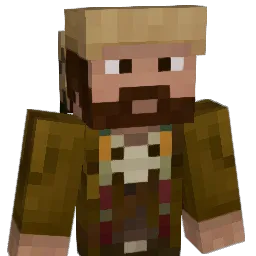GingerBeardX Minecraft avatar bust