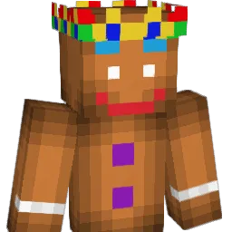 GingerBreadMan41 Minecraft avatar bust