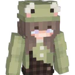 GingerNutti Minecraft avatar bust