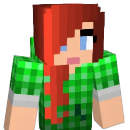 GingerPixels Minecraft avatar bust