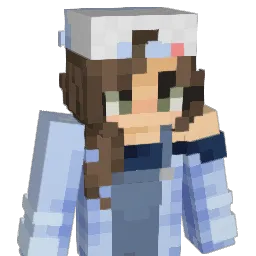 GingieKate Minecraft avatar bust