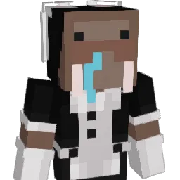 Gingmochi Minecraft avatar bust